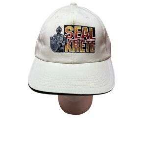 Vintage Seal Krete AK Products Snapback trucker Hat advertising Home Improvement